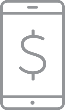 Phone payments icon